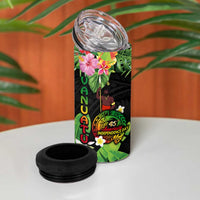 45th Anniversary of Freedom Vanuatu 4 in 1 Can Cooler Tumbler Island Pride Cultural Power Pacific Unity