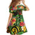 45th Anniversary of Freedom Vanuatu Family Matching Off The Shoulder Long Sleeve Dress and Hawaiian Shirt Island Pride Cultural Power Pacific Unity