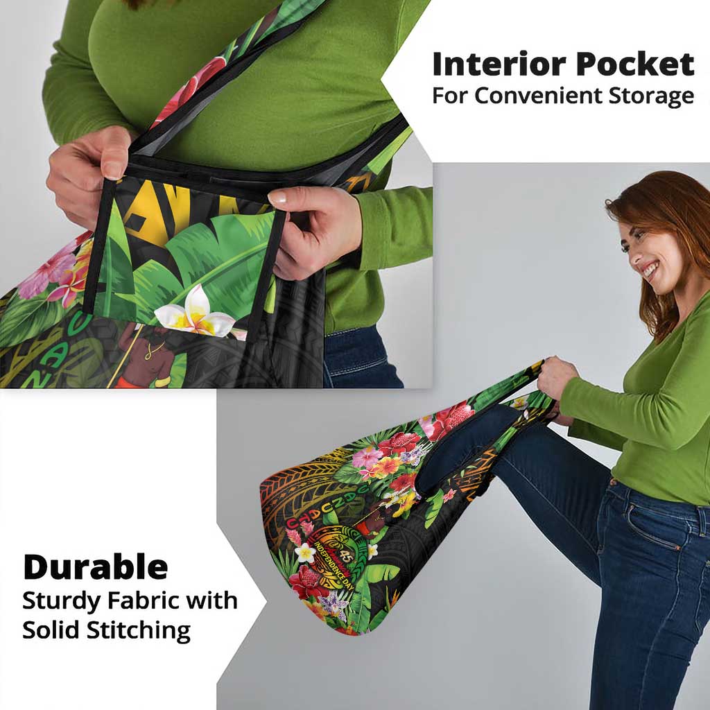 45th Anniversary of Freedom Vanuatu Grocery Bag Island Pride Cultural Power Pacific Unity