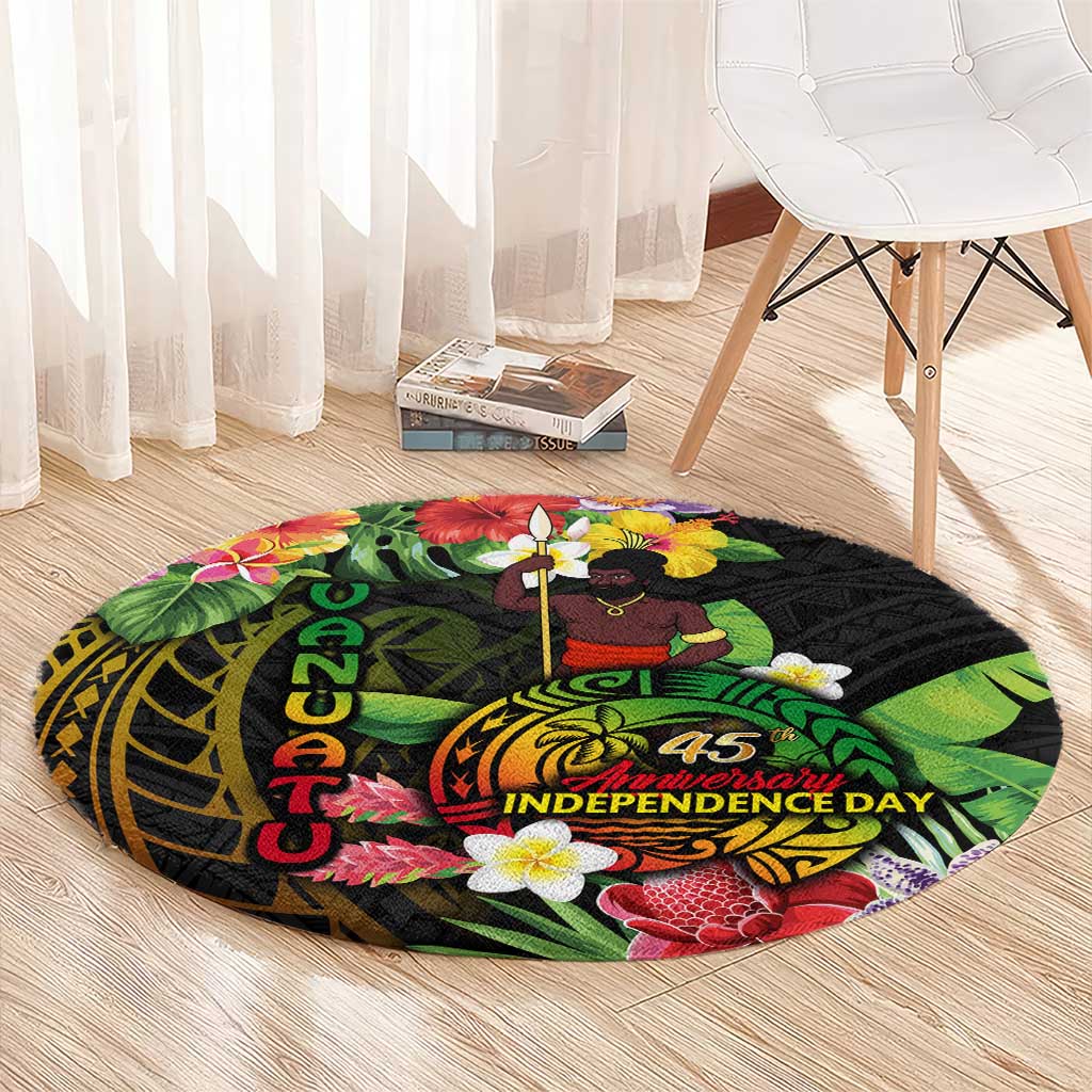 45th Anniversary of Freedom Vanuatu Round Carpet Island Pride Cultural Power Pacific Unity