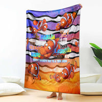 The Ocean Best Dad Blanket Like Marlin Happy Fathers Day To a True Hero DT02 - Polynesian Pride