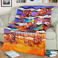 The Ocean Best Dad Blanket Like Marlin Happy Fathers Day To a True Hero DT02 - Polynesian Pride
