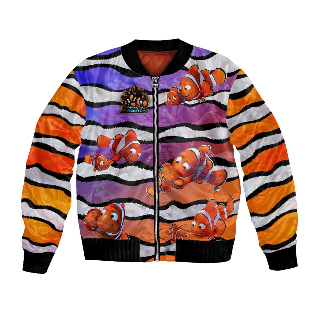 The Ocean Best Dad Bomber Jacket Like Marlin Happy Fathers Day To a True Hero - Polynesian Pride