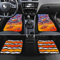 The Ocean Best Dad Car Mats Like Marlin Happy Fathers Day To a True Hero DT02 Set 4pcs Art - Polynesian Pride