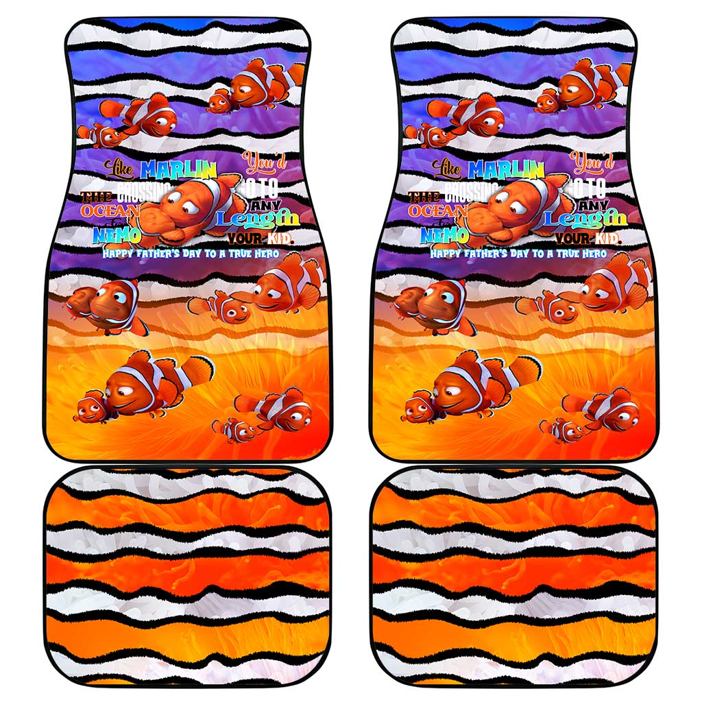 The Ocean Best Dad Car Mats Like Marlin Happy Fathers Day To a True Hero DT02 - Polynesian Pride