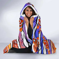 The Ocean Best Dad Hooded Blanket Like Marlin Happy Fathers Day To a True Hero - Polynesian Pride