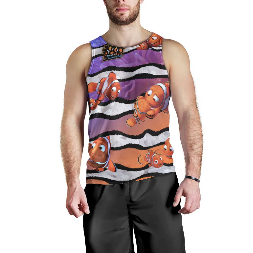The Ocean Best Dad Men Tank Top Like Marlin Happy Fathers Day To a True Hero DT02 - Polynesian Pride