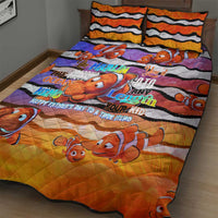 The Ocean Best Dad Quilt Bed Set Like Marlin Happy Fathers Day To a True Hero - Polynesian Pride
