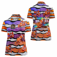 The Ocean Best Dad Women Polo Shirt Like Marlin Happy Fathers Day To a True Hero - Polynesian Pride