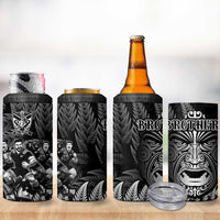 All Black Brothers Rugby 4 in 1 Can Cooler Tumbler New Zealand Maori Haka