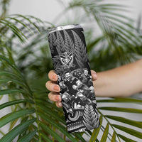 All Black Brothers Rugby Skinny Tumbler New Zealand Maori Haka