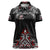 All Black NZL Rugby Champions Women Polo Shirt Maori Warrior