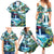 Wailua Falls Hawaii Family Matching Summer Maxi Dress and Hawaiian Shirt Kauai Natural Beauty