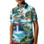 Wailua Falls Hawaii Kid Polo Shirt Kauai Natural Beauty