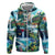 Wailua Falls Hawaii Zip Hoodie Kauai Natural Beauty
