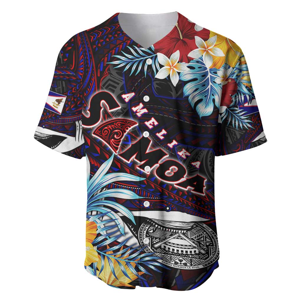 Personalized Amelika Samoa Sharks Polynesia Baseball Jersey American Samoa