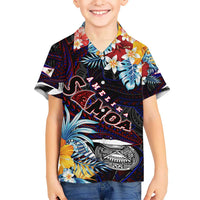 Personalized Amelika Samoa Sharks Polynesia Hawaiian Shirt American Samoa