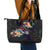 Amelika Samoa Sharks Polynesia Leather Tote Bag American Samoa