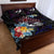 Amelika Samoa Sharks Polynesia Quilt Bed Set American Samoa