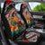 American Samoa Warrior Car Seat Cover Shark Turtle Polynesian Tattoo