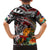 Personalized American Samoa Warrior Family Matching Summer Maxi Dress and Hawaiian Shirt Shark Turtle Polynesian Tattoo