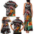 Personalized American Samoa Warrior Family Matching Tank Maxi Dress and Hawaiian Shirt Shark Turtle Polynesian Tattoo