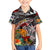 Personalized American Samoa Warrior Kid Hawaiian Shirt Shark Turtle Polynesian Tattoo