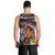 Personalized American Samoa Warrior Men Tank Top Shark Turtle Polynesian Tattoo