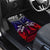 Personalized American Samoa Flag Car Mats Eagles Polynesian Art