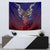 Personalized American Samoa Flag Tapestry Eagles Polynesian Art