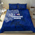 Sharks And American Samoa Bedding Set Simple Polynesian Blue