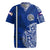 Sharks And American Samoa Rugby Jersey Simple Polynesian Blue