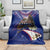 American Samoa Blanket Brave Eagle Flag Color