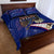 American Samoa Quilt Bed Set Brave Eagle Flag Color