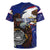 American Samoa Rugby Jersey Brave Eagle Flag Color