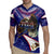 American Samoa Rugby Jersey Brave Eagle Flag Color