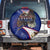 American Samoa Spare Tire Cover Brave Eagle Flag Color