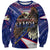 American Samoa Sweatshirt Brave Eagle Flag Color