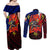 Philippines Lapu Lapu Couples Matching Off Shoulder Maxi Dress and Long Sleeve Button Shirt Chief Filipino Tattoo DT02 - Polynesian Pride