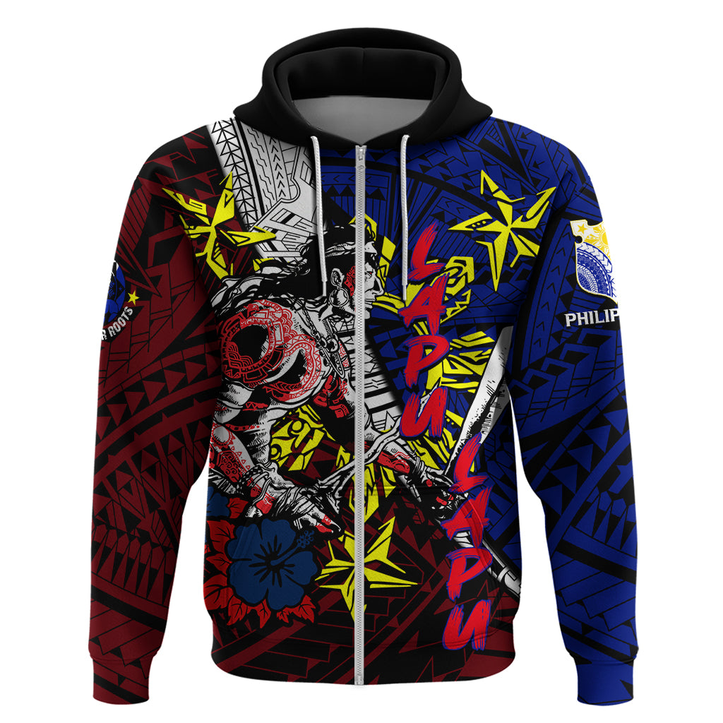 Philippines Lapu Lapu Hoodie Chief Filipino Tattoo DT02 - Polynesian Pride