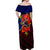 Philippines Lapu Lapu Off Shoulder Maxi Dress Chief Filipino Tattoo DT02 - Polynesian Pride