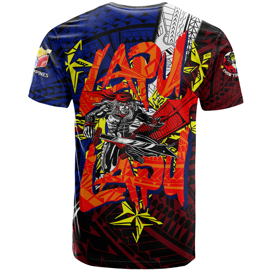 Philippines Lapu Lapu T Shirt Chief Filipino Tattoo DT02 - Polynesian Pride