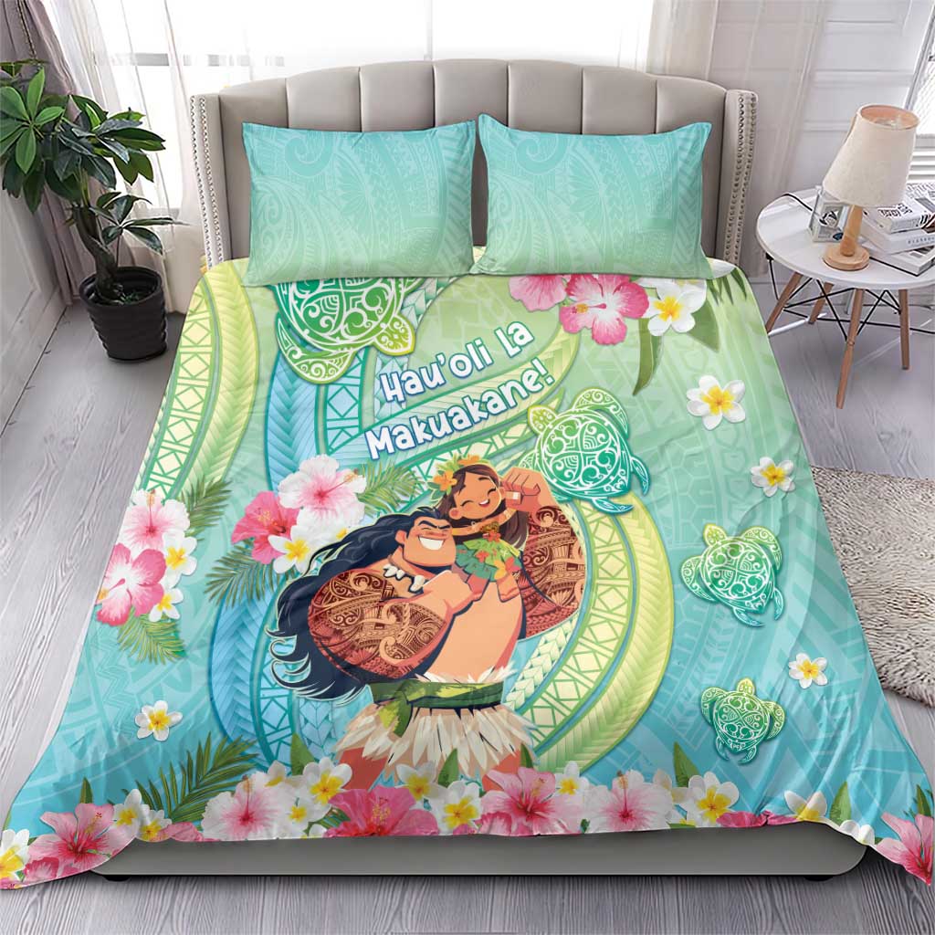 Hawaii Father's Day Bedding Set Happy Father And Child DT04 - Polynesian Pride