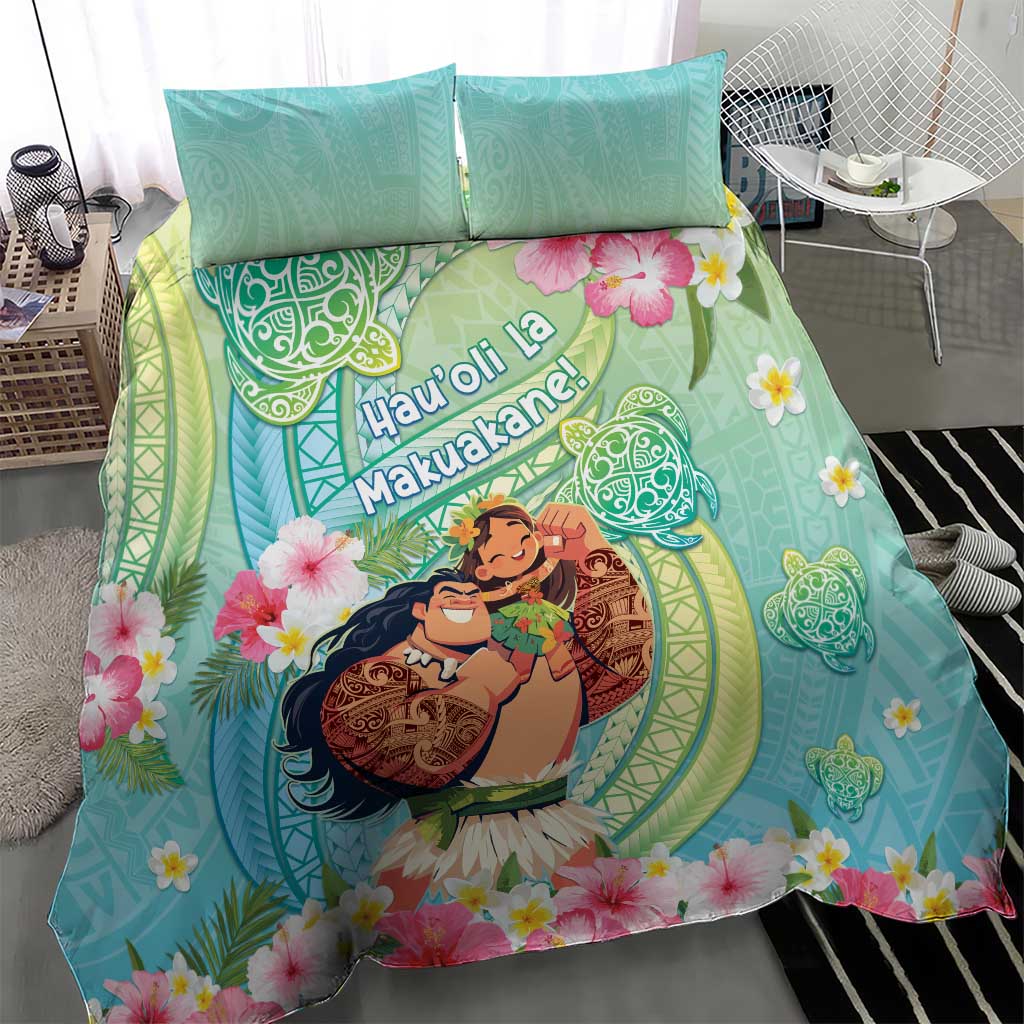 Hawaii Father's Day Bedding Set Happy Father And Child DT04 - Polynesian Pride