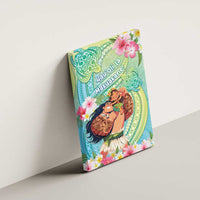 Hawaii Father's Day Canvas Wall Art Happy Father And Child DT04 - Polynesian Pride