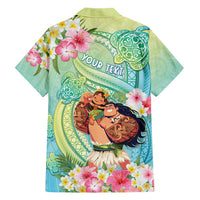 Personalised Hawaii Father's Day Hawaiian Shirt Happy Father And Child DT04 - Polynesian Pride