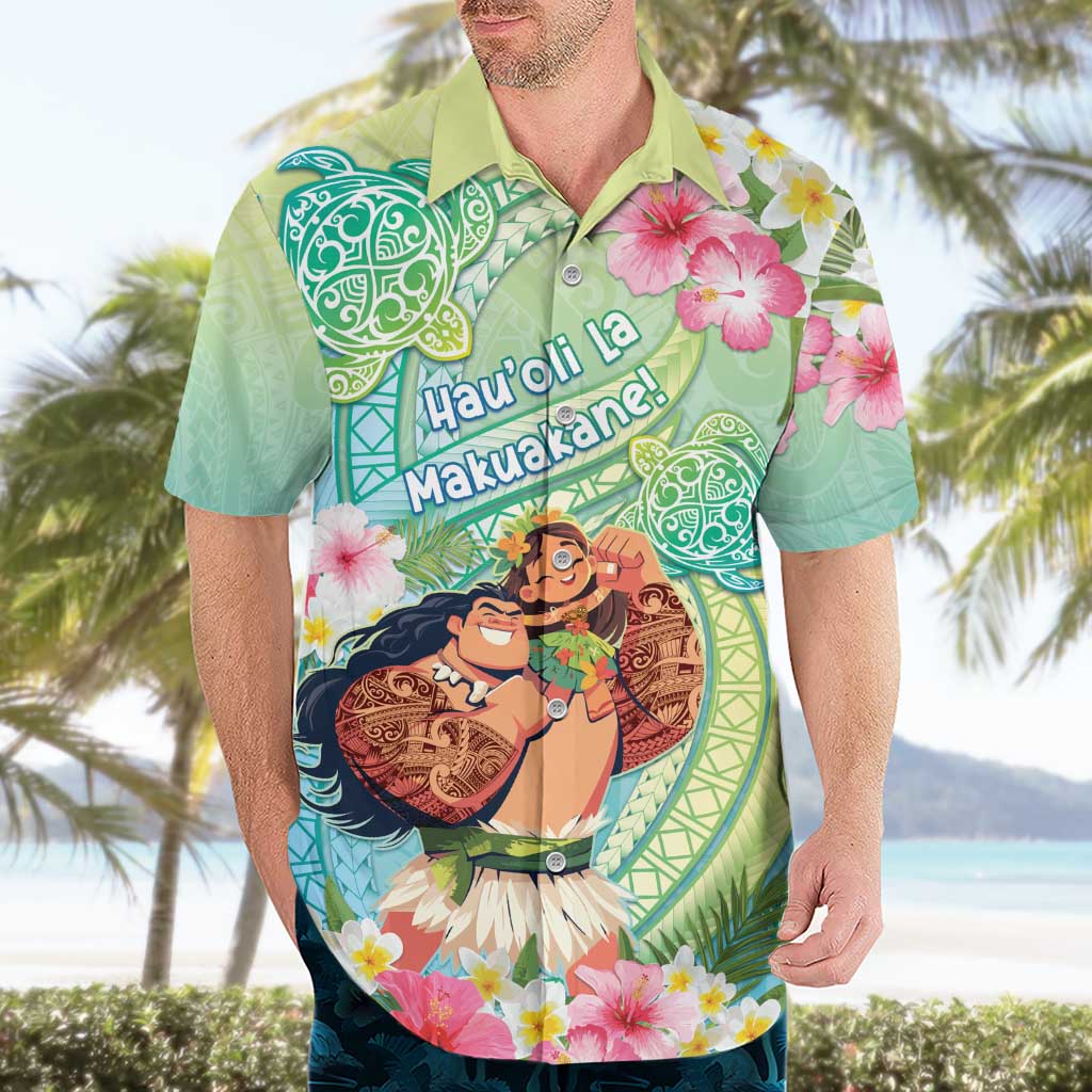 Personalised Hawaii Father's Day Hawaiian Shirt Happy Father And Child DT04 - Polynesian Pride