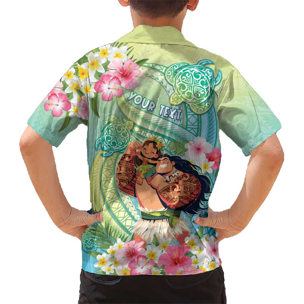 Personalised Hawaii Father's Day Hawaiian Shirt Happy Father And Child DT04 - Polynesian Pride