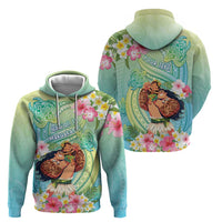 Personalised Hawaii Father's Day Hoodie Happy Father And Child