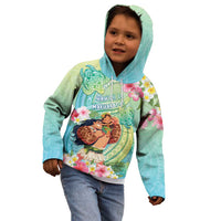 Personalised Hawaii Father's Day Kid Hoodie Happy Father And Child